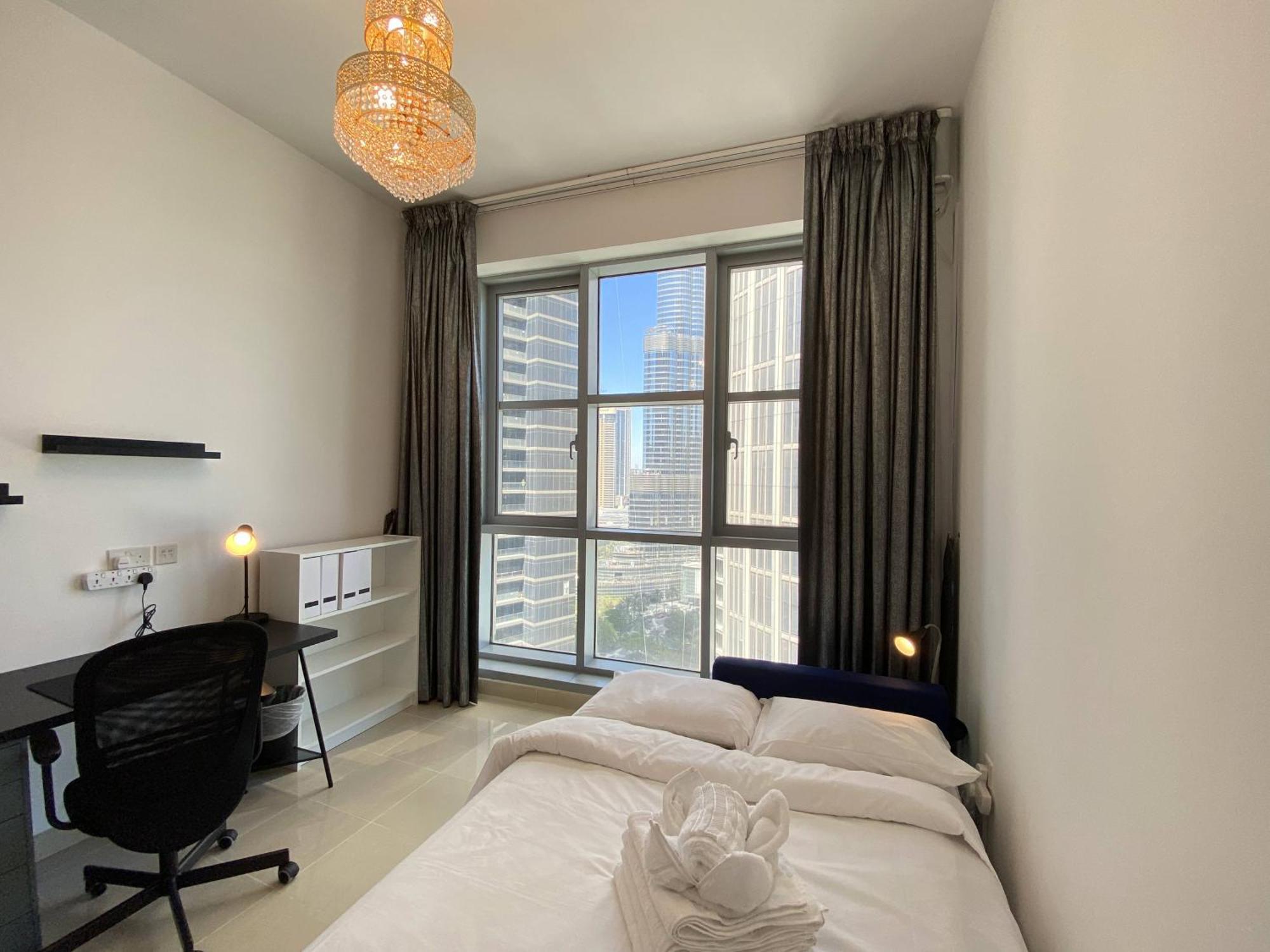 Lux Bnb Standpoint Tower Burj & Fountain Views Dubai Exterior photo